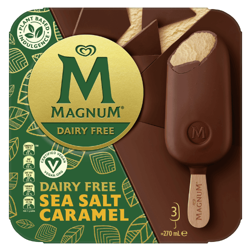 Magnum Dairy Free Sea Salt Caramel Ice Cream 3 × 90 mL