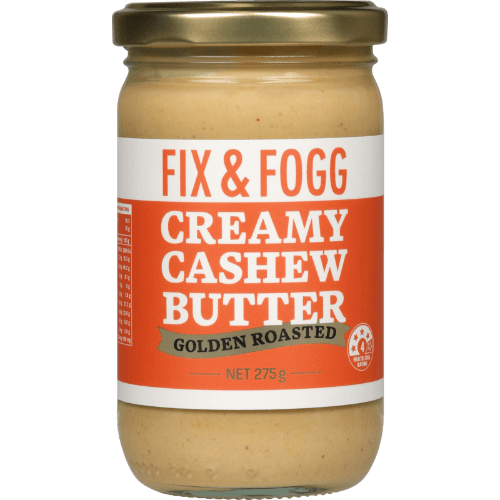 Fix & Fogg Creamy Cashew Butter Golden Roasted