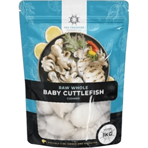 Sea Treasure Seafoods Seafoods Cuttlefish Whole Cleaned 10/20