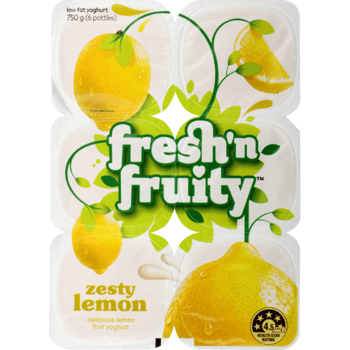 Fresh 'n Fruity Zesty Lemon Yoghurt