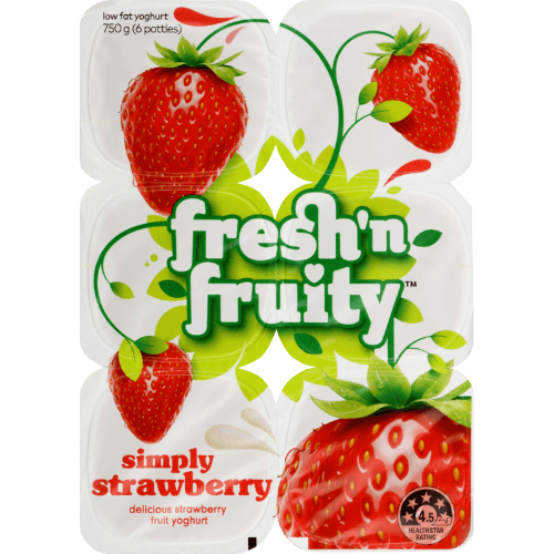 Fresh 'n Fruity Simply Strawberry Yoghurt