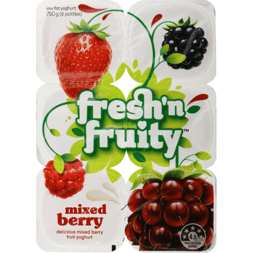 Fresh 'n Fruity Mixed Berry Yoghurt