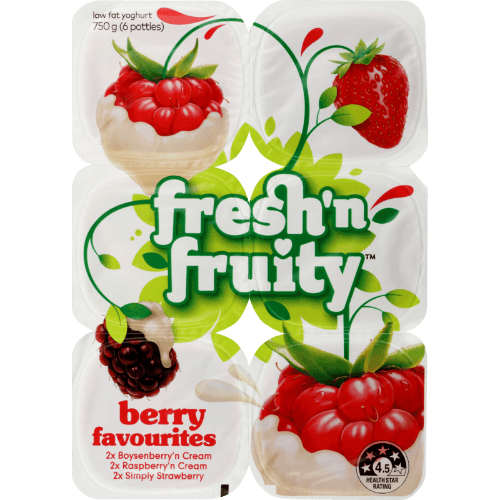 Fresh 'n Fruity Berry Favourites Yoghurt