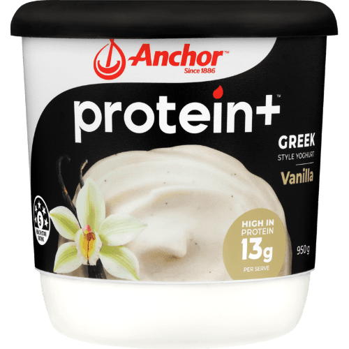 Anchor Protein+ Vanilla Greek Style Yoghurt
