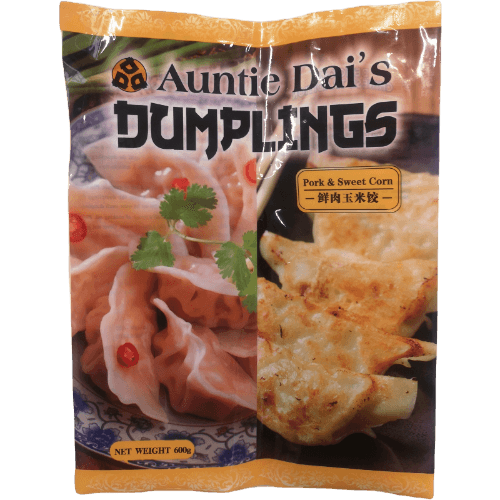 Auntie Dai's Pork & Sweet Corn Dumplings