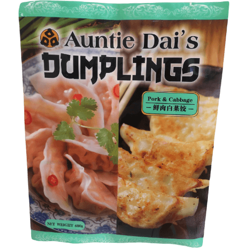 Auntie Dai's Pork & Cabbage Dumplings