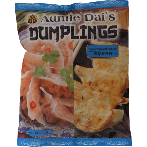 Auntie Dai's Prawn, Pork & Bamboo Shoots Dumplings