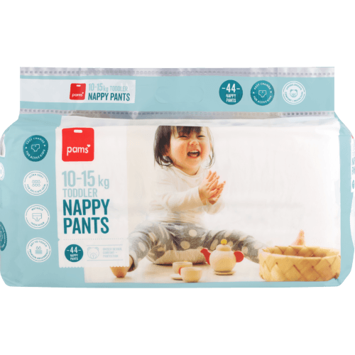 Pams Nappy Pants Boys & Girls 10-15kg Toddler