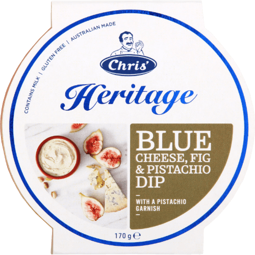 Chris' Heritage Blue Cheese Fig & Pistachio Dip