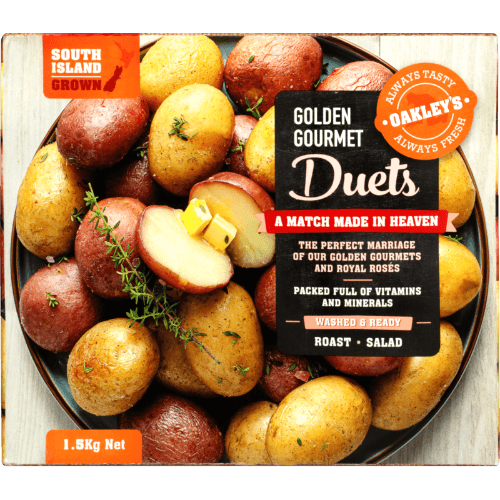 Oakleys Golden Gourmet Duets Potatoes