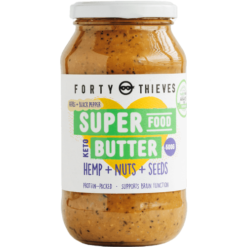 Forty Thieves Hemp + Nuts + Seeds Super Food Butter