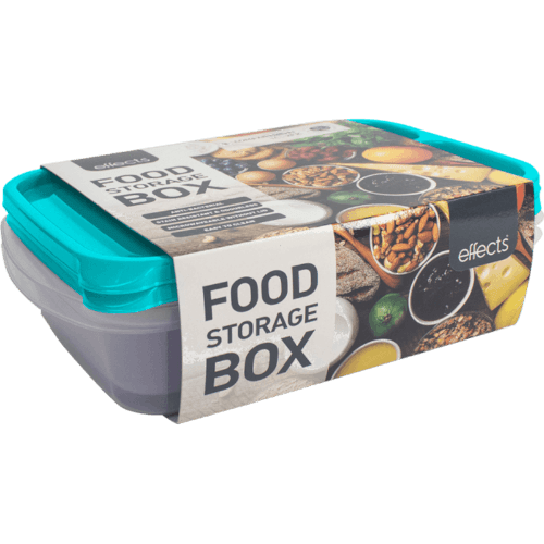 Effects Food Storage 3 Compartment 1 Litre Boxes