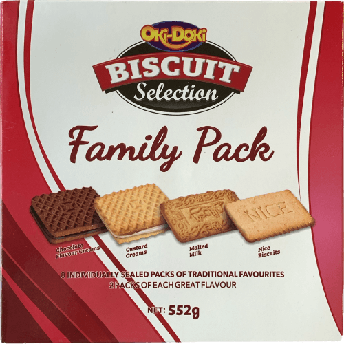 Oki Doki Biscuits Selection 552 g