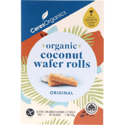 Ceres Organics Organic Original Coconut Wafer Rolls