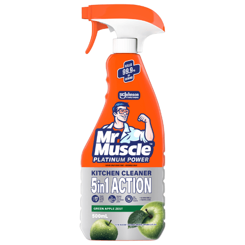 Mr Muscle Green Apple Kitchen Cleaner