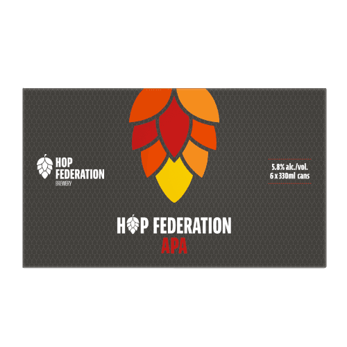 Hop Federation APA Bottles 6 × 330 mL