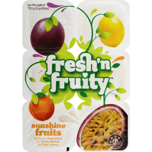 Fresh 'n Fruity Sunshine Fruits Yoghurt