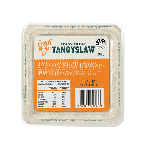 Fresh To Go Ready To Eat Tangyslaw
