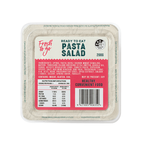 Fresh To Go Ready To Eat Pasta Salad