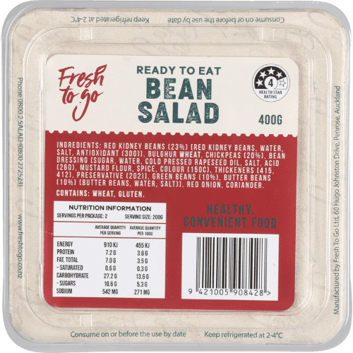 Fresh To Go Ready To Go Bean Salad