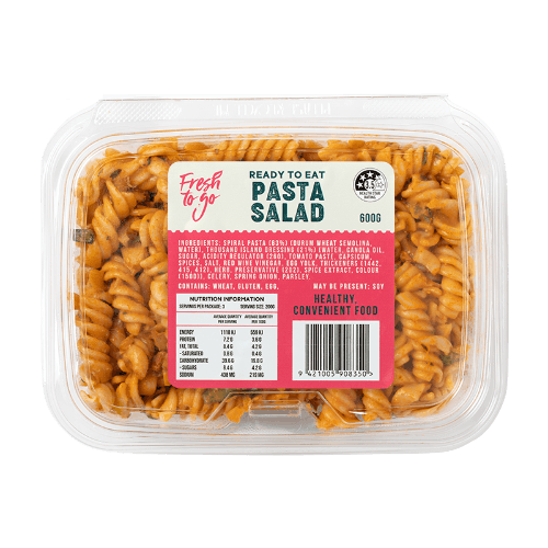 Fresh To Go Ready To Eat Pasta Salad