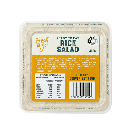 Fresh To Go Ready To Eat Rice Salad