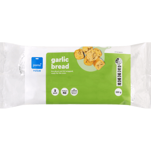 Pams Value Frozen Garlic Bread