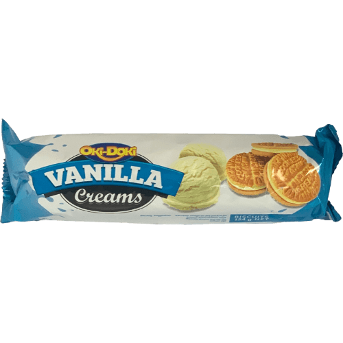 Oki Doki Vanilla Creams Biscuits
