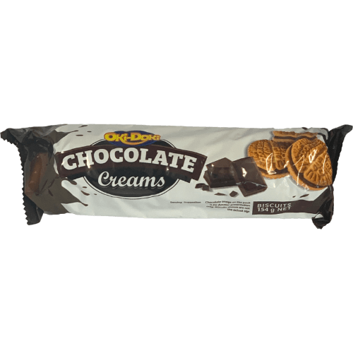 Oki Doki Chocolate Creams Biscuits