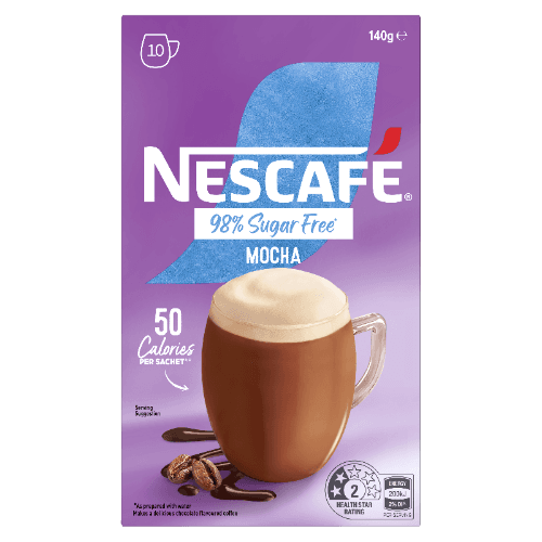 Nescafe 98% Sugar Free Mocha Coffee Sachets