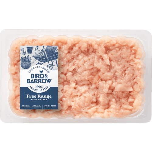 Bird & Barrow Free Range Chicken Mince Tray Pack 1 kg