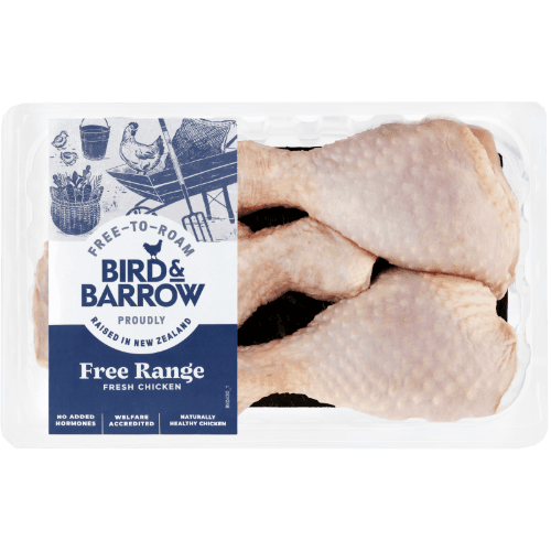 Bird & Barrow Fresh Free Range Chicken Drumsticks Tray Pack