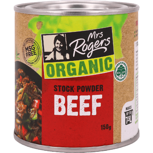 Mrs Rogers Organic Beef Stock Powder