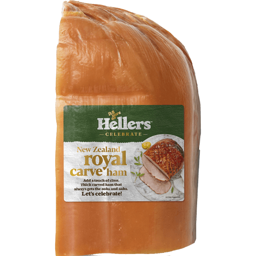 Hellers New Zealand Royal Carve Quarter Ham per kg