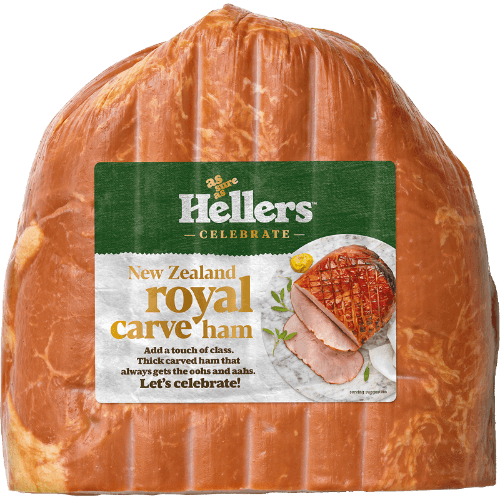 Hellers FSNW NZ Royal Carve Half Ham Medium