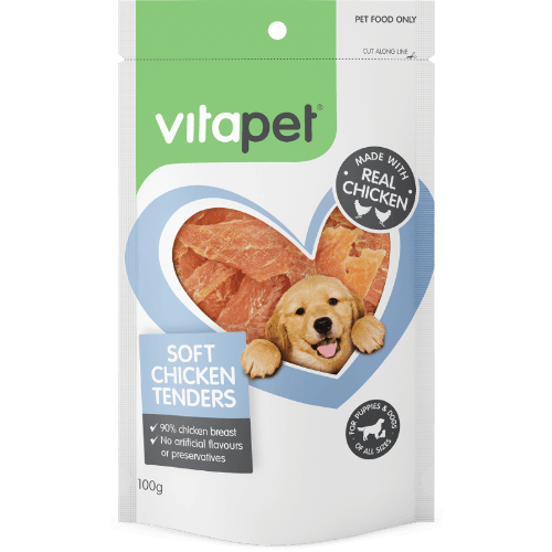 VitaPet Soft Chicken Tenders Dog Treats