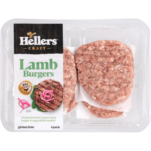 Hellers Craft Lamb Burgers