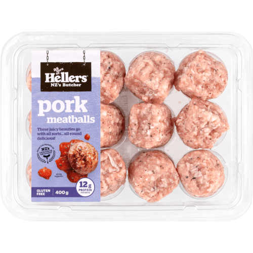Hellers Pork Meatballs