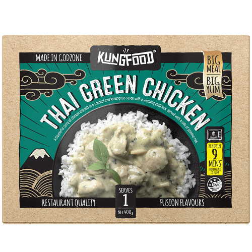 KungFood Thai Green Chicken Curry