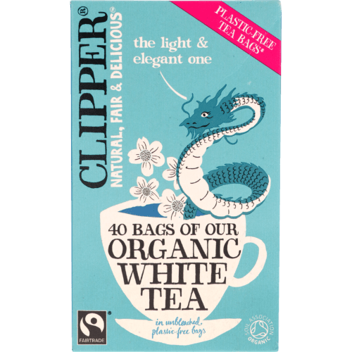 Clipper Organic White Tea Bags 40 × 1.8 g