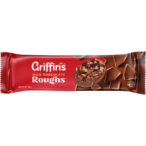 Griffin's Milk Chocolate Roughs Biscuits