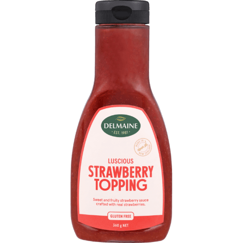 Delmaine Strawberry Topping