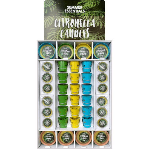 Summer Essentials Citronella Candle Large Assorted