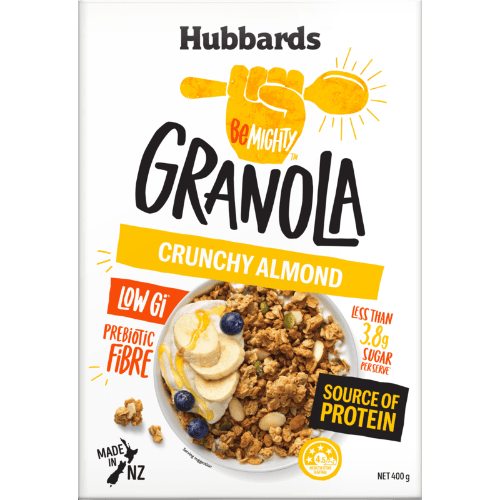 Hubbards BeMighty Crunchy Almond Granola