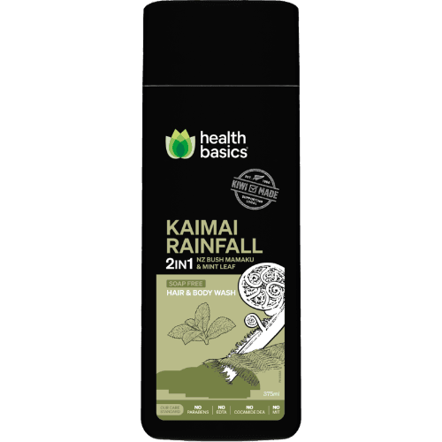 Health Basics Kaimai Rainfall Soap Free Hair & Body Wash