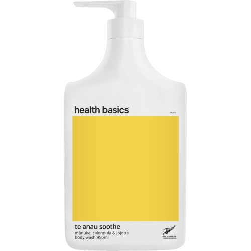 Health Basics Te Anau Soothe Manuka Calendula & Jojoba Body Wash
