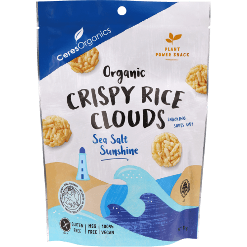Ceres Organics Sea Salt Sunshine Organic Crispy Rice Clouds