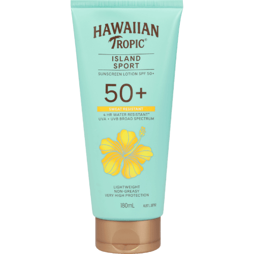 Hawaiian Tropic Island Sport Sunscreen Lotion SPF50+