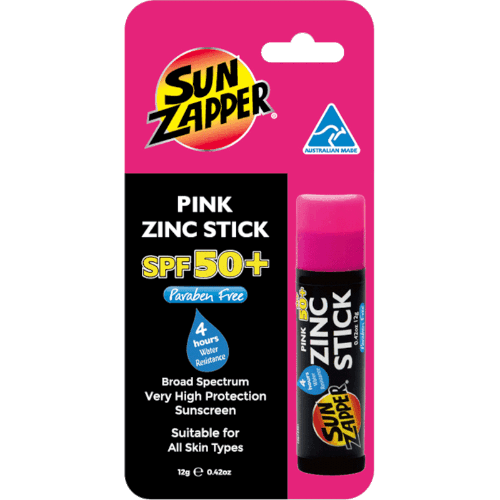 SUN ZAPPER Pink Zinc Stick SPF 50+ Sunscreen