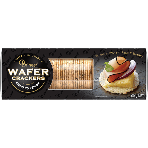 OB Finest Black Pepper Wafers